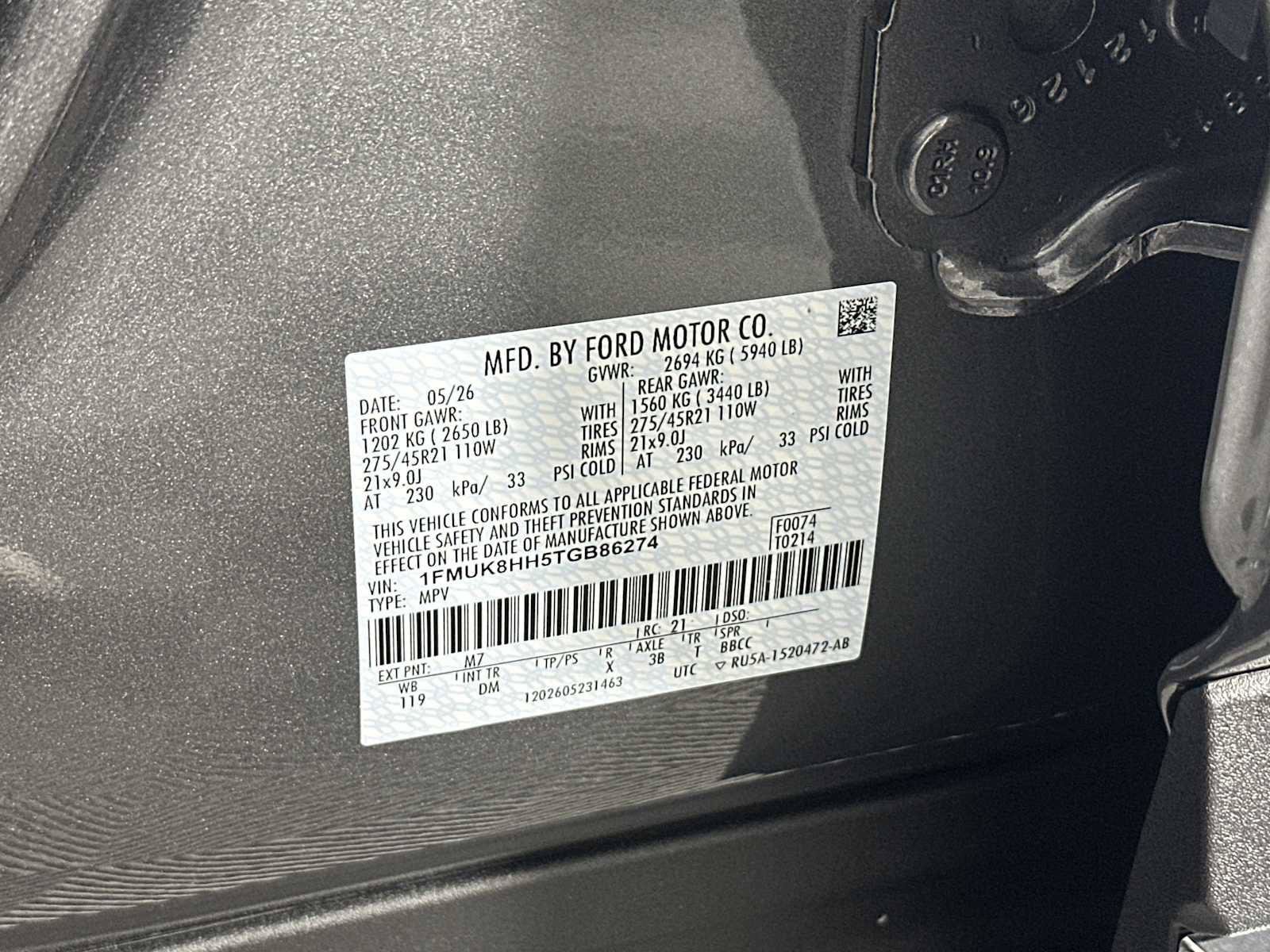 New 2026 Ford Explorer Platinum w/ LUX Leather Package AWD/4WD image 33