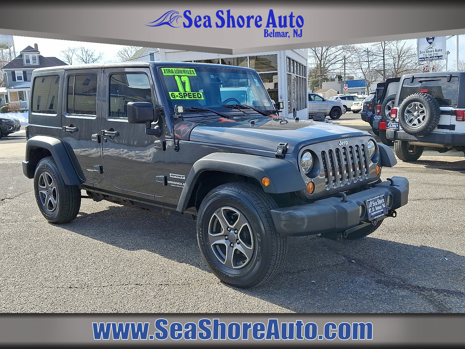 Used 2017 Jeep Wrangler Unlimited Sport w/ Quick Order Package 23S