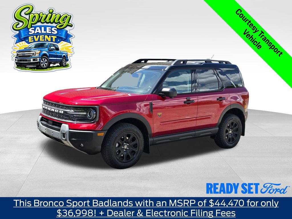 New 2025 Ford Bronco Sport Badlands w/ Badlands Tech Package AWD/4WD image 1