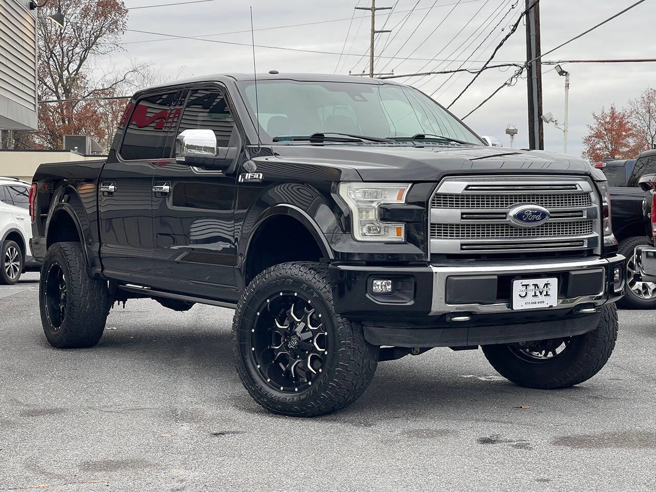 Used 2015 Ford F150 Platinum w/ Max Trailer Tow Package image 1