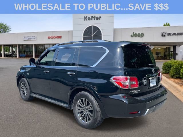 Used 2019 Nissan Armada Platinum w/ Captain's Chairs Package AWD/4WD image 4