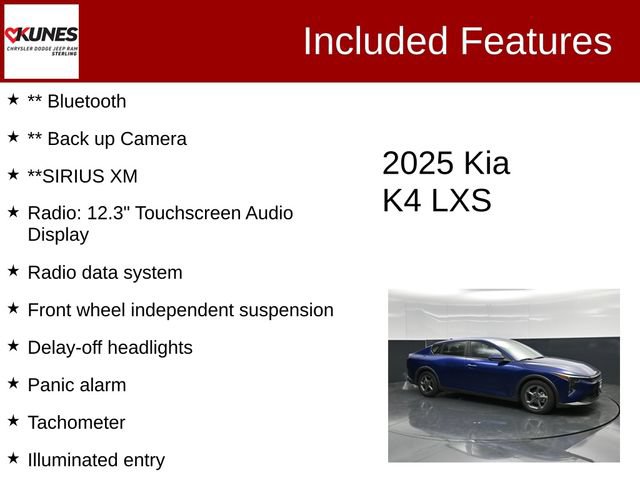 Used 2025 Kia K4 FWD image 3