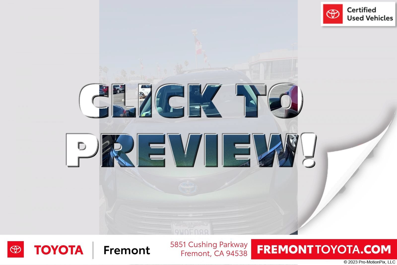 Used 2025 Toyota Sienna LE FWD image 1