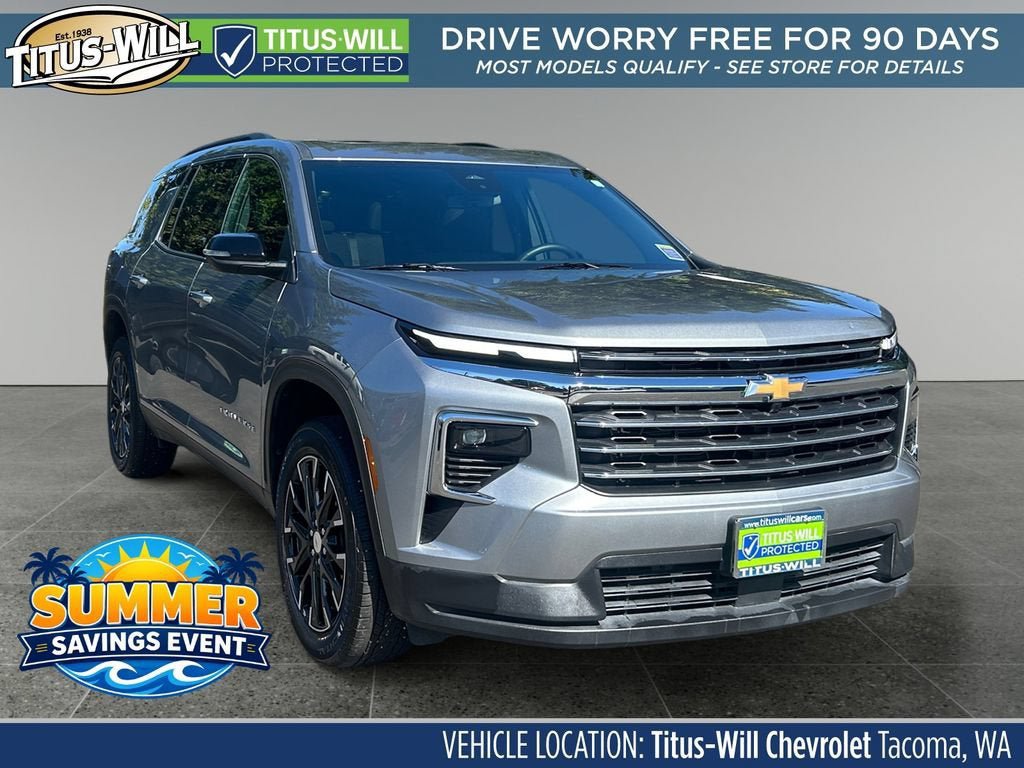 Used 2025 Chevrolet Traverse LT w/ Sun and Wheel Package
