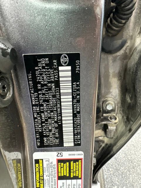 Used 2019 Toyota Camry SE FWD image 22