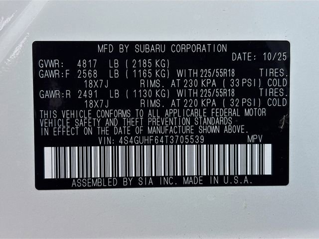 New 2026 Subaru Crosstrek 2.5i Sport w/ Crosstrek Mirror Package image 30