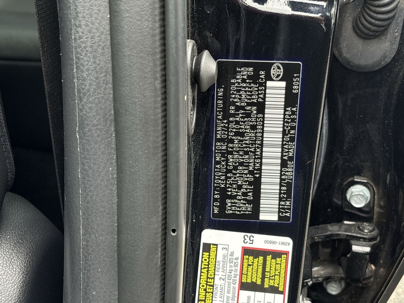 Used 2024 Toyota Camry XSE FWD image 26