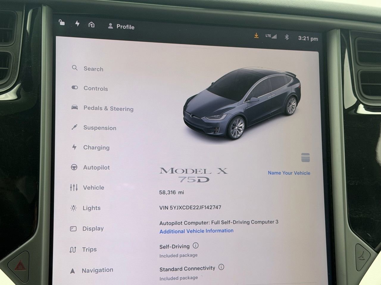 Used 2018 Tesla Model X 75D AWD/4WD image 30