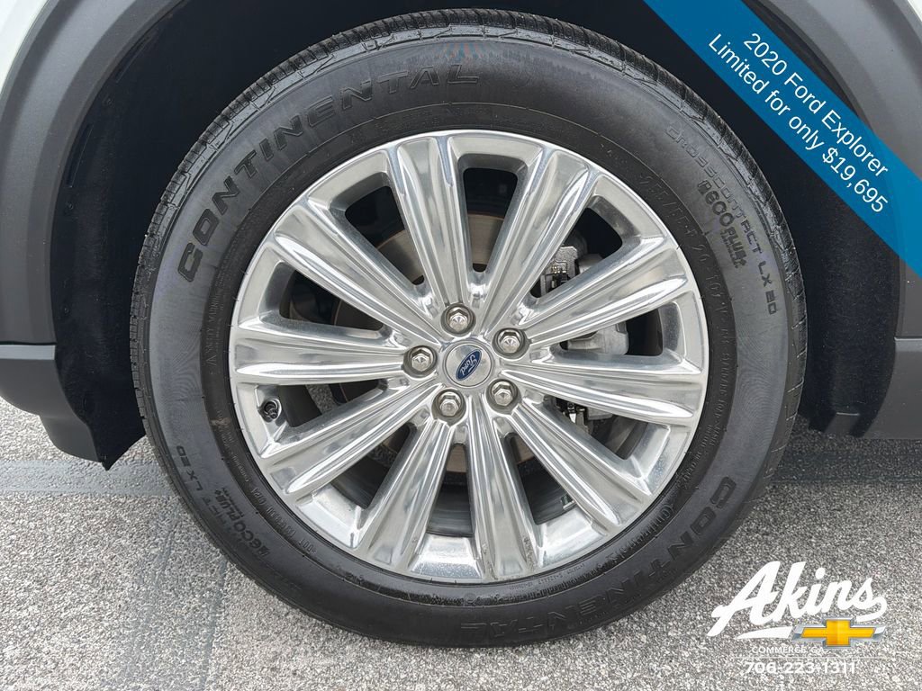 Used 2020 Ford Explorer Limited w/ Class III Trailer Tow Package RWD image 14