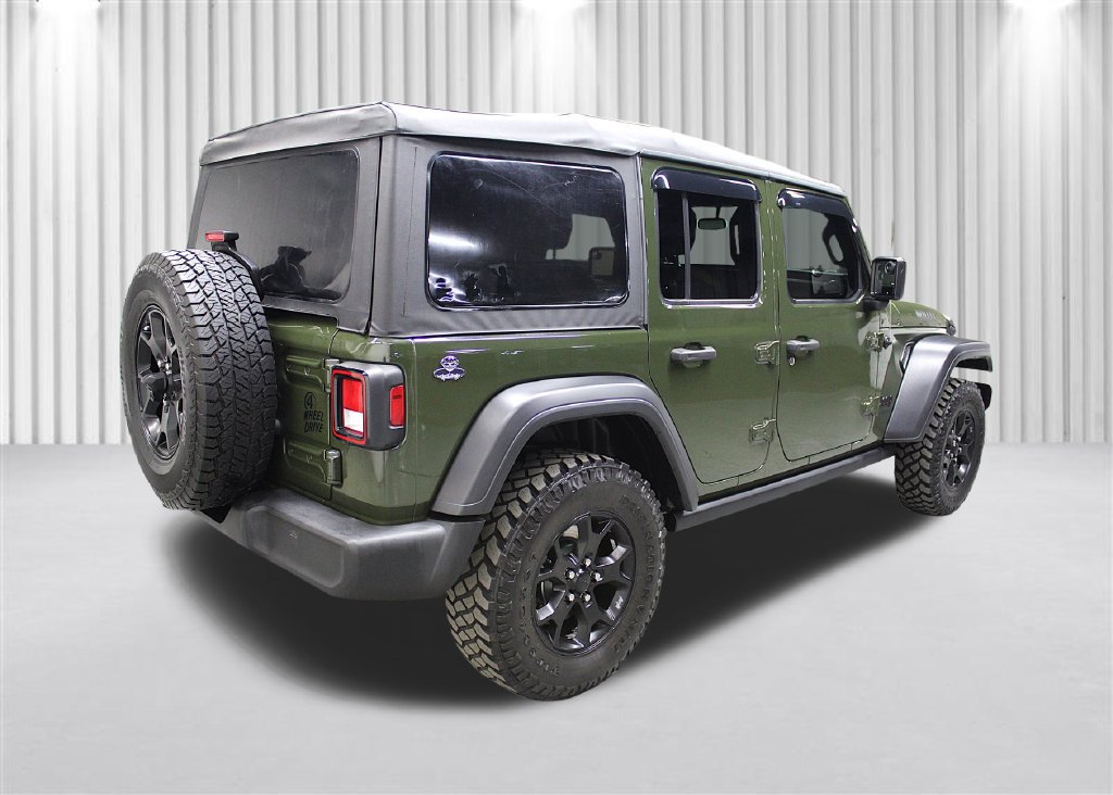 Certified 2021 Jeep Wrangler Unlimited Sport AWD/4WD image 3