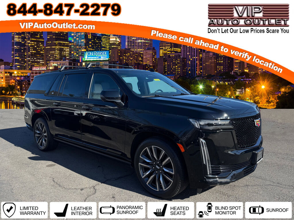 Used 2021 Cadillac Escalade ESV Sport w/ Driver Assist Tech Package