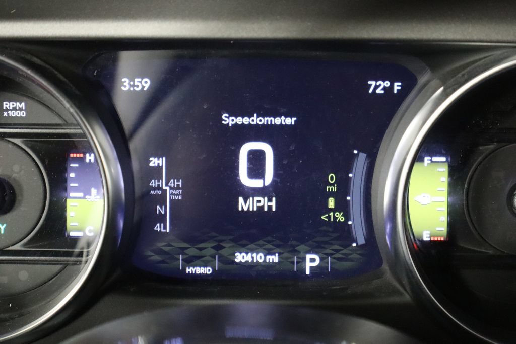 Used 2023 Jeep Wrangler Unlimited Rubicon 4xe w/ Cold Weather Group AWD/4WD image 38