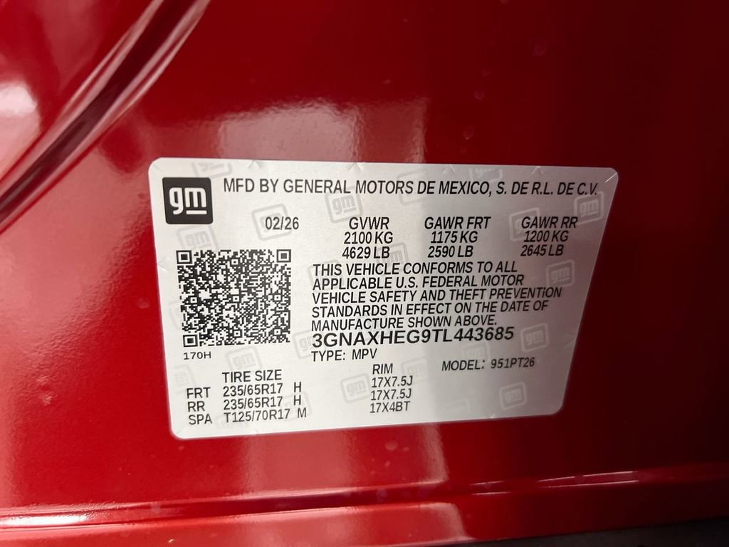 New 2026 Chevrolet Equinox LT image 28