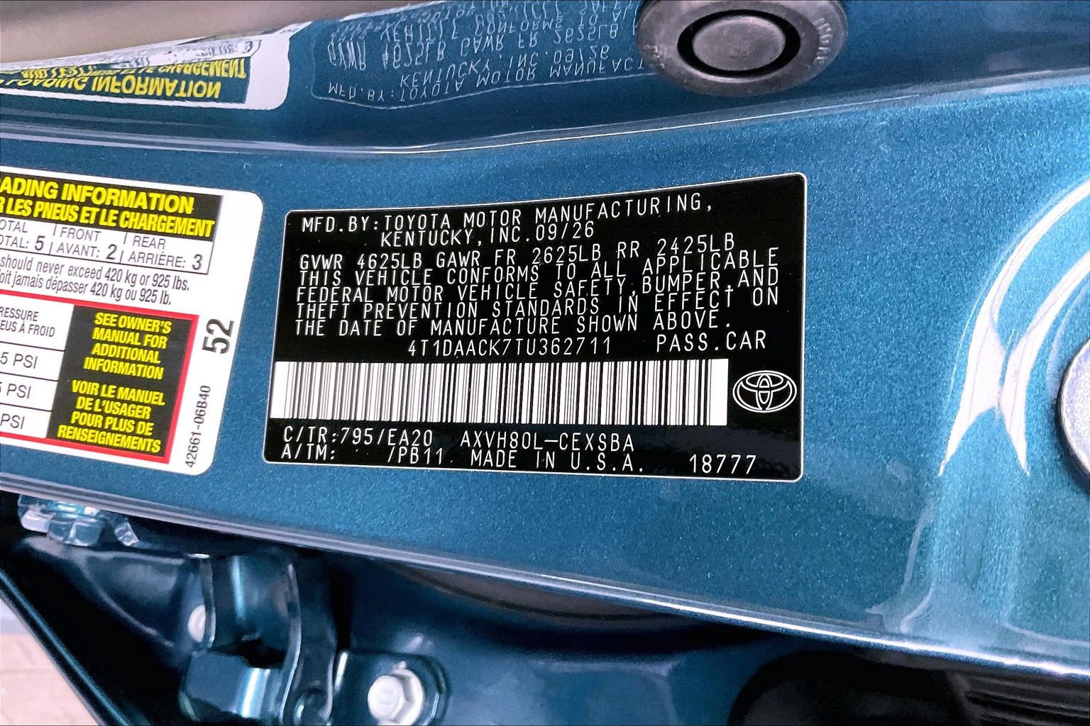 New 2026 Toyota Camry SE w/ Convenience Package FWD image 20