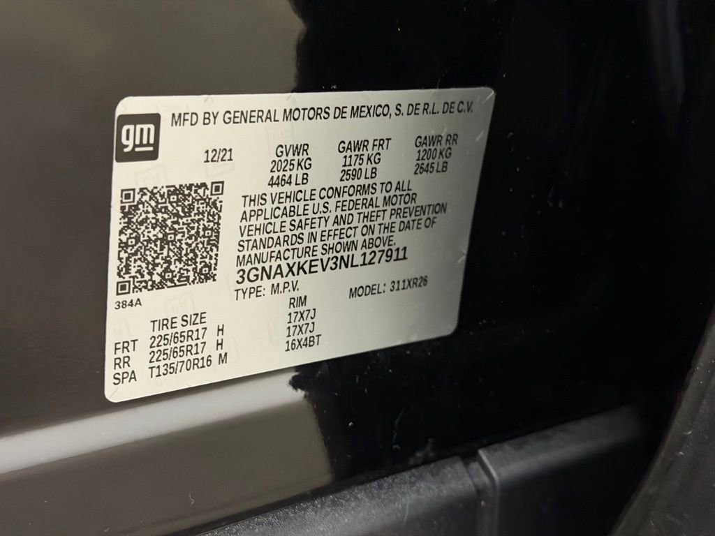 Certified 2022 Chevrolet Equinox LT image 31