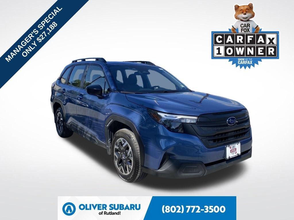 Certified 2025 Subaru Forester