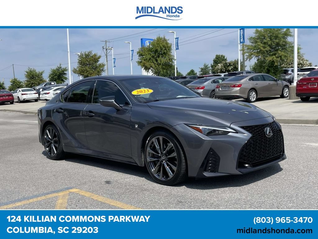 Used 2023 Lexus IS 350 F Sport w/ Memory Package