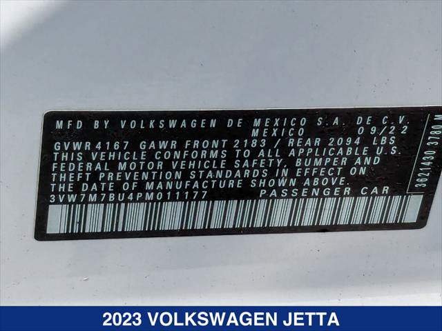 Used 2023 Volkswagen Jetta SE w/ Panoramic Sunroof Package FWD image 24