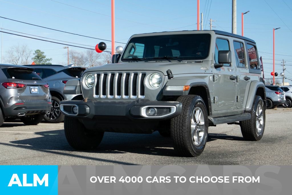 Used 2022 Jeep Wrangler Unlimited Sahara w/ Dual Top Group image 2