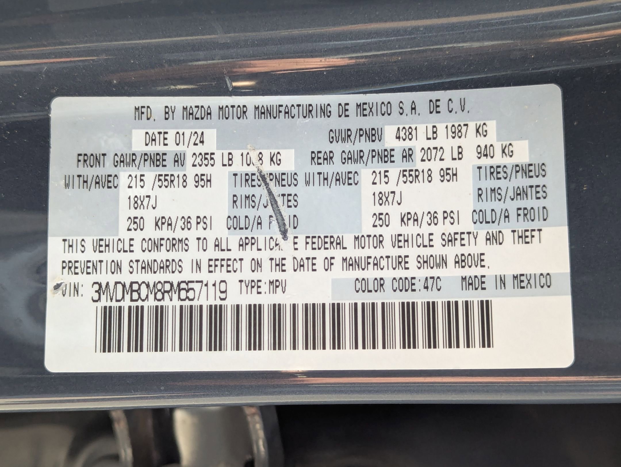 Used 2024 MAZDA CX-30 AWD 2.5 S w/ Preferred Package image 27