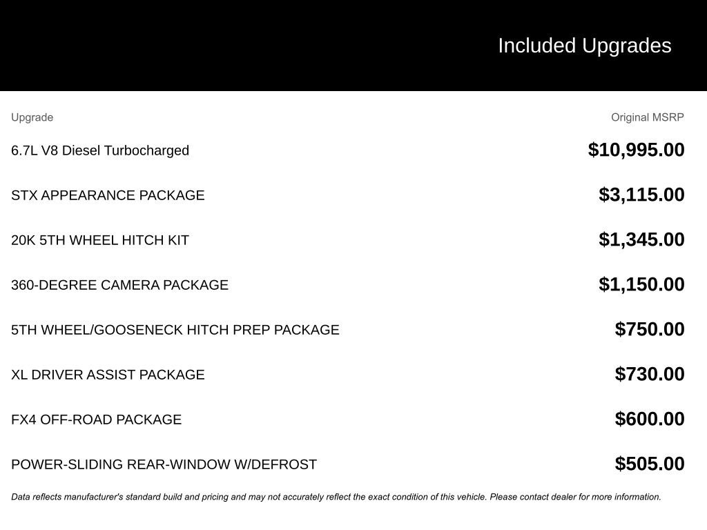 New 2026 Ford F350 XL w/ STX Appearance Package image 20