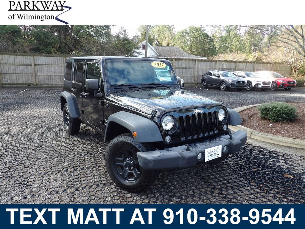 Used 2017 Jeep Wrangler Unlimited Sport w/ Connectivity Group image 1