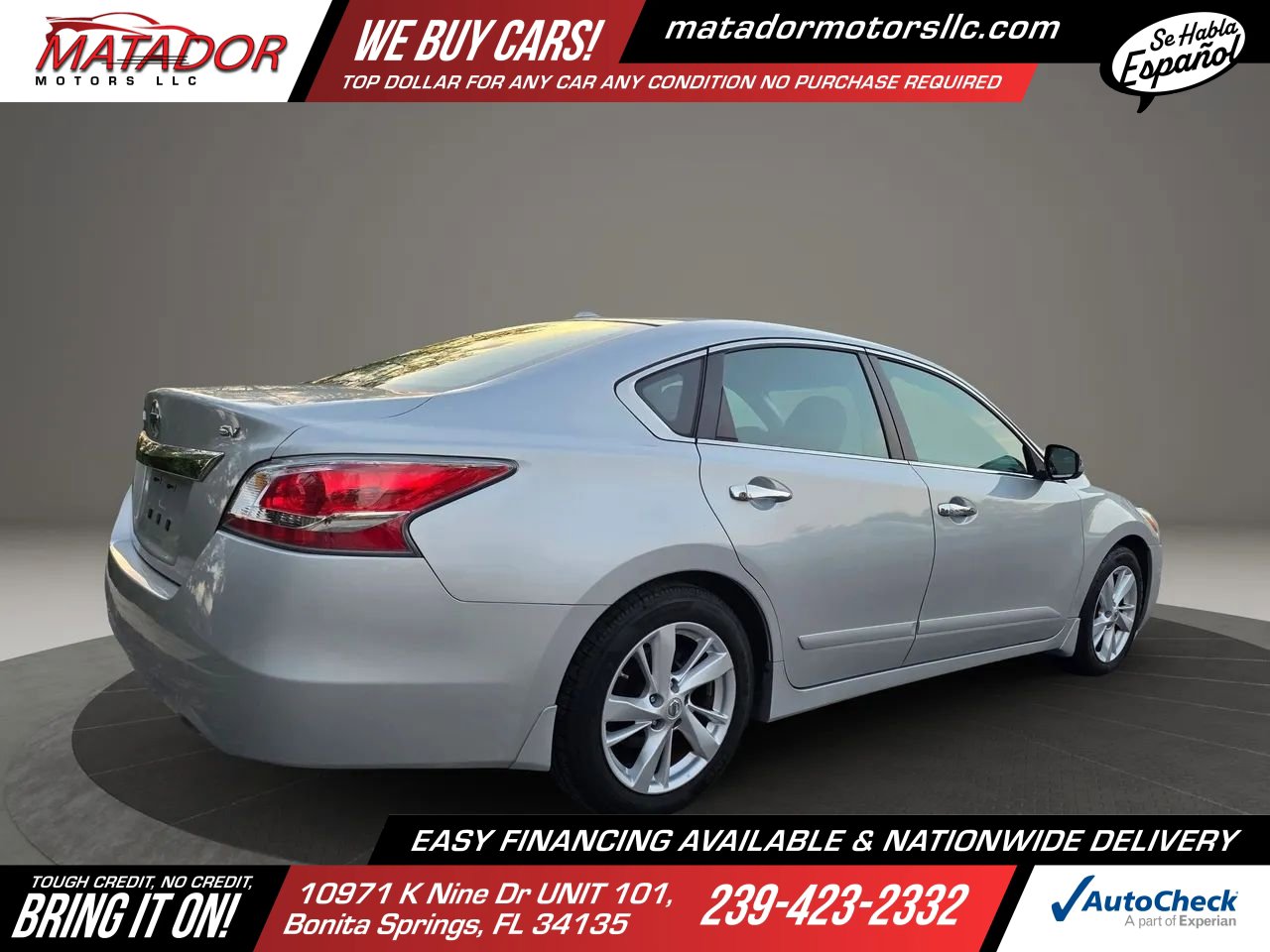 Used 2015 Nissan Altima 2.5 SV w/ Convenience Package FWD image 5