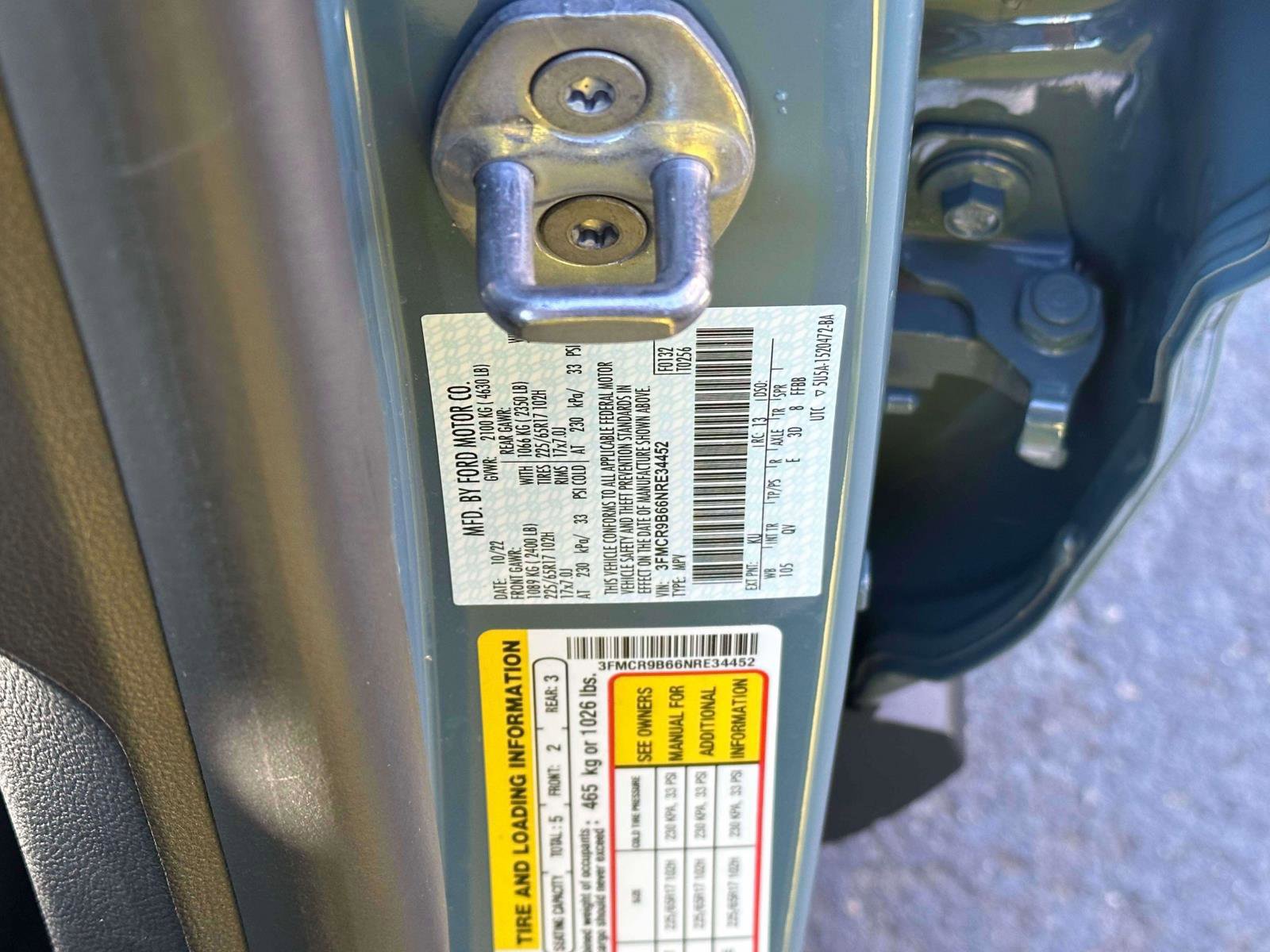 Used 2022 Ford Bronco Sport Big Bend w/ Convenience Package image 18