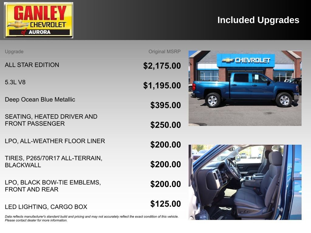 Used 2018 Chevrolet Silverado 1500 LT w/ All Star Edition image 6