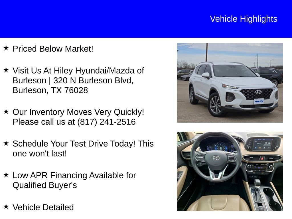 Used 2020 Hyundai Santa Fe SEL w/ Convenience Package image 10