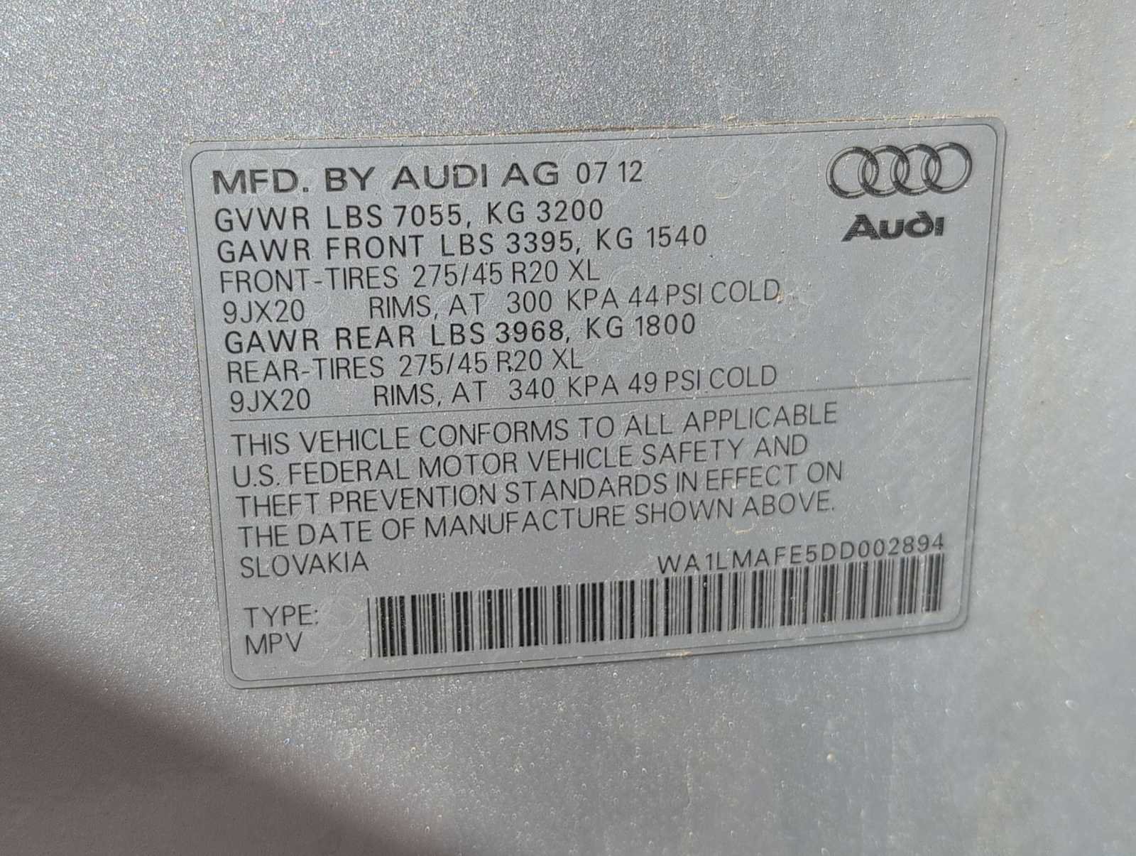 Used 2013 Audi Q7 TDI Premium Plus AWD/4WD image 34