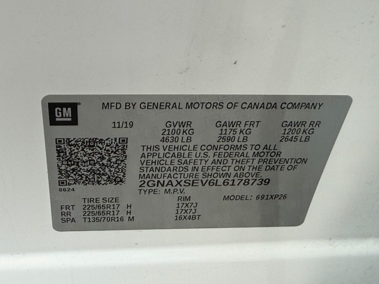 Used 2020 Chevrolet Equinox LS w/ LS Convenience Package AWD/4WD image 23