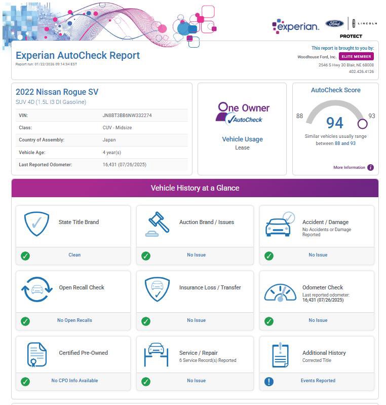 Used 2022 Nissan Rogue SV image 22