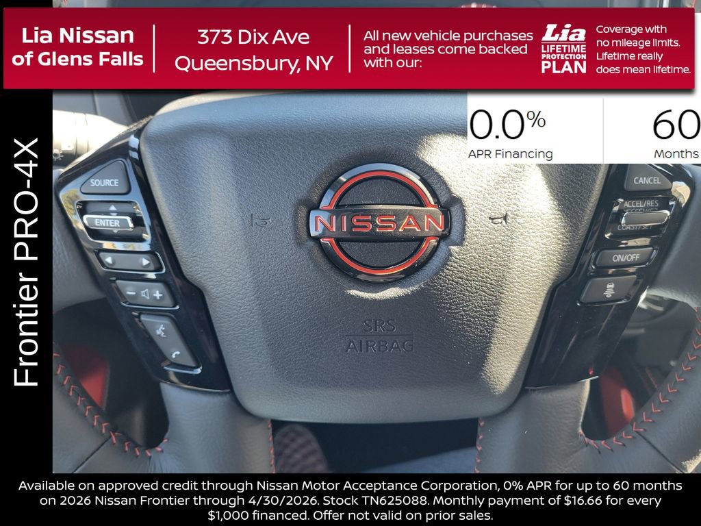 New 2026 Nissan Frontier PRO-4X w/ Pro Premium Package image 19