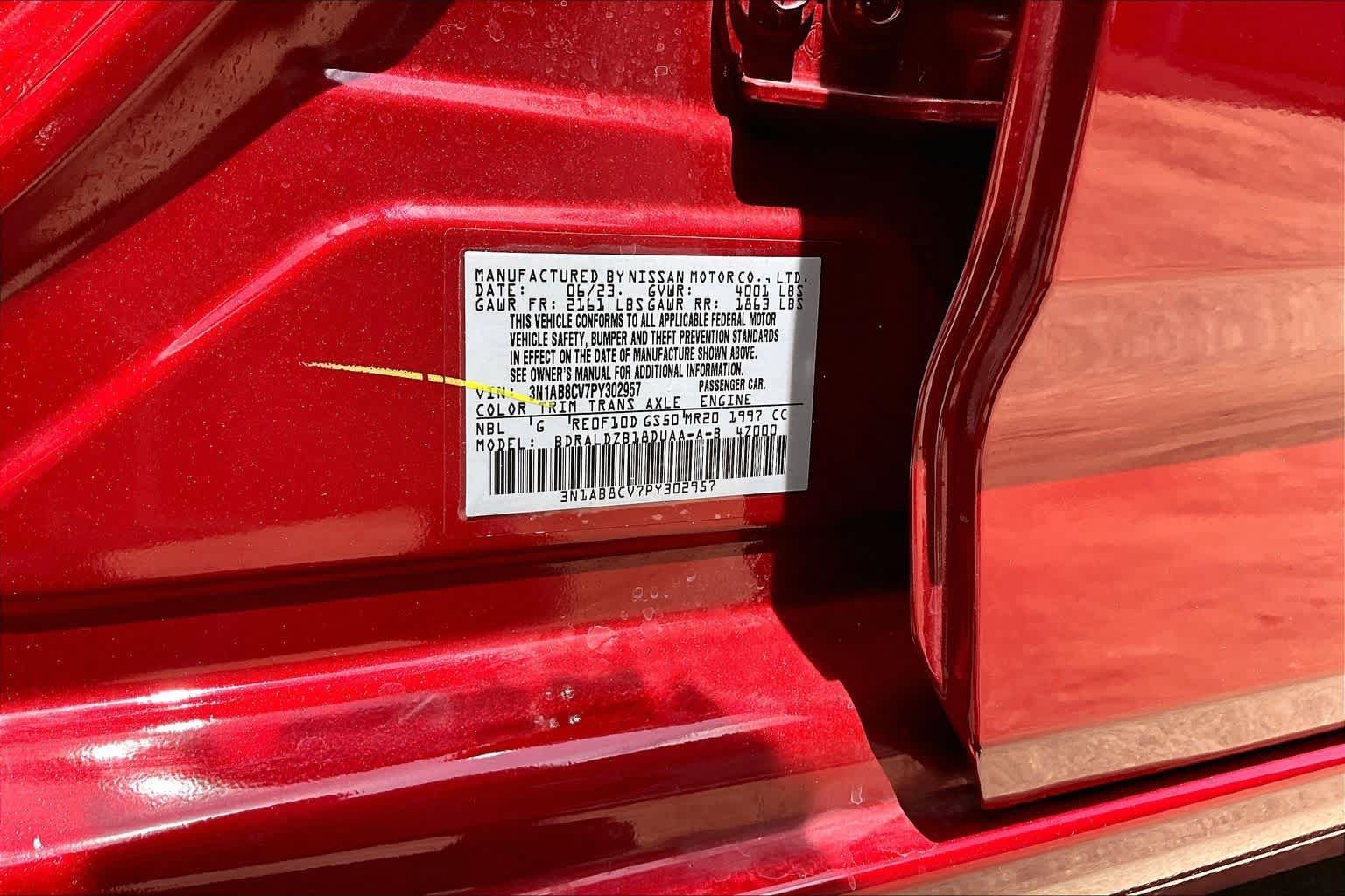 Used 2023 Nissan Sentra SV w/ All-Weather Package FWD image 33