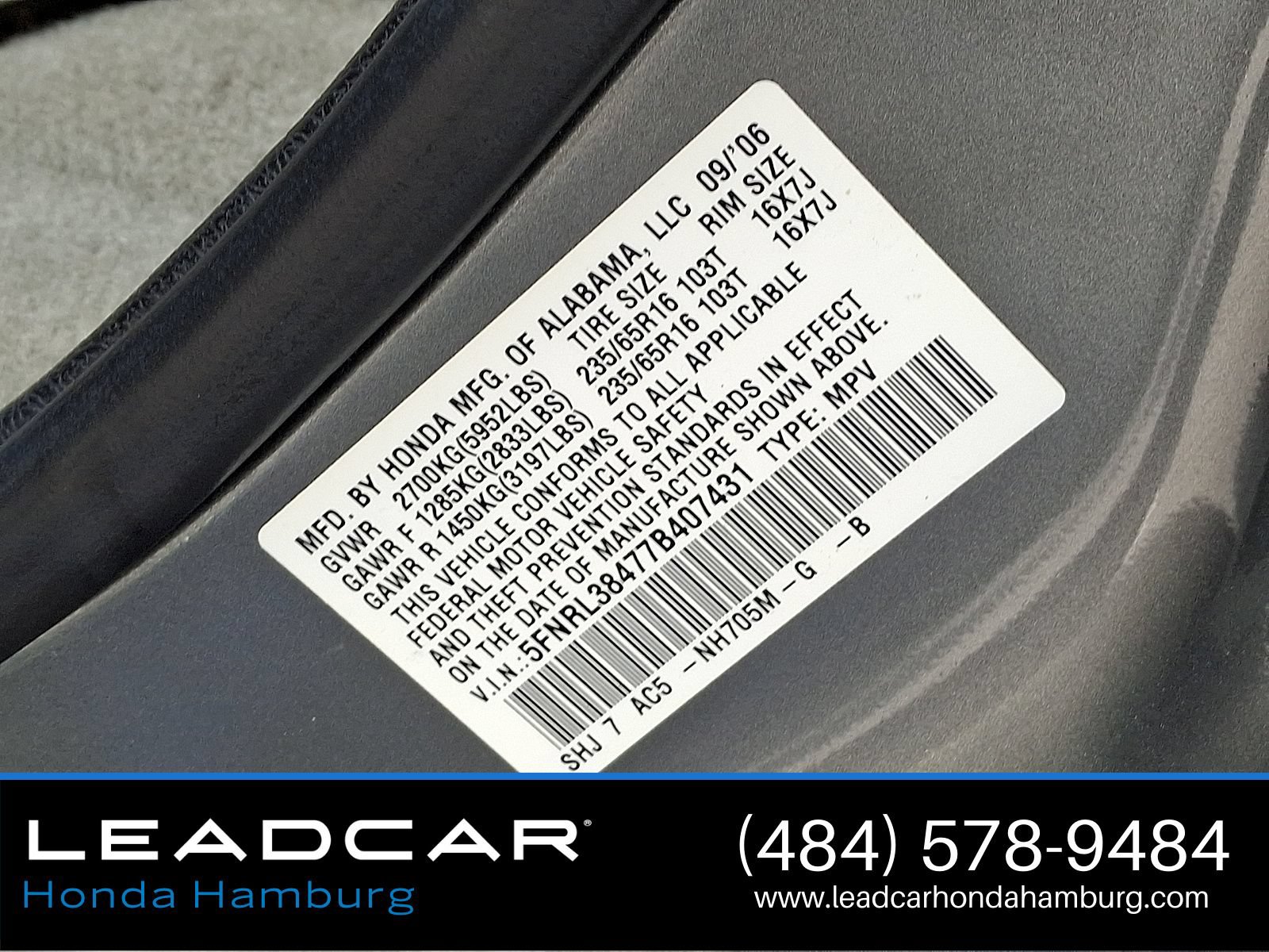 Used 2007 Honda Odyssey EX image 27