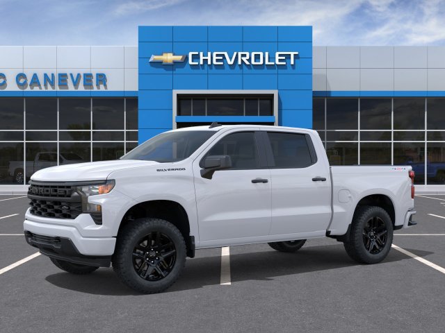 New 2026 Chevrolet Silverado 1500 Custom w/ LPO, Dark Essentials Package AWD/4WD image 3