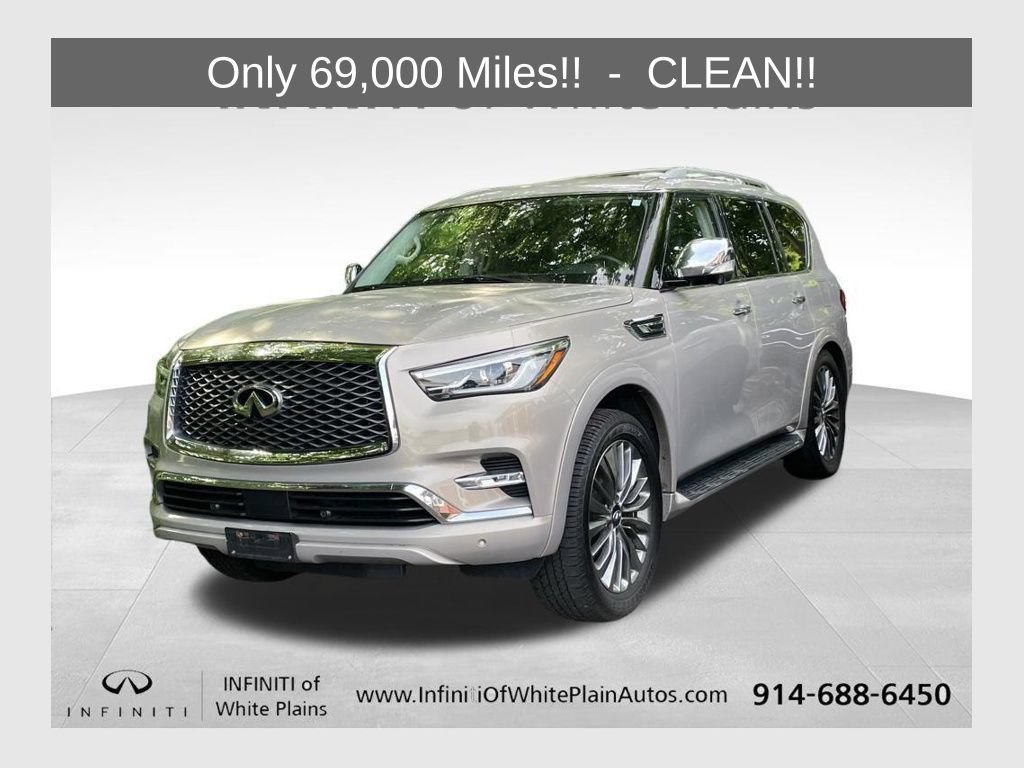 Used 2019 INFINITI QX80 Luxe w/ 22" Wheel Package AWD/4WD image 1