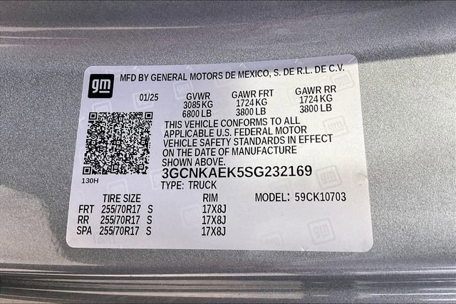 Used 2025 Chevrolet Silverado 1500 W/T w/ WT Safety Package image 14