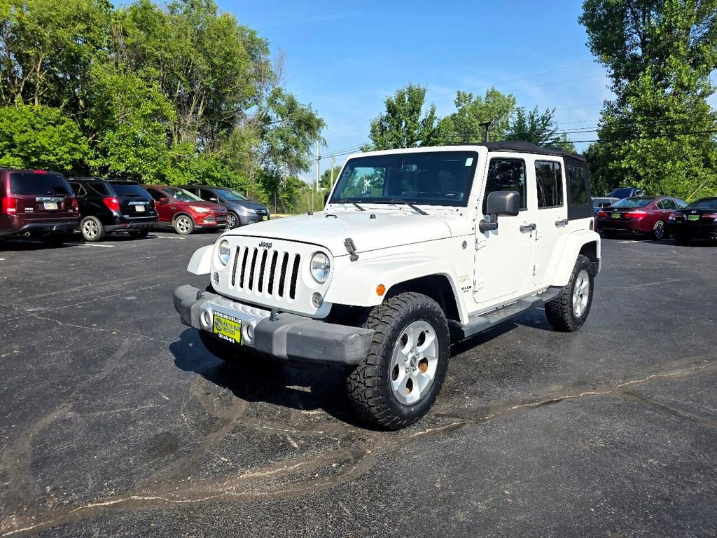 Used 2014 Jeep Wrangler Unlimited Sahara w/ Dual Top Group image 3