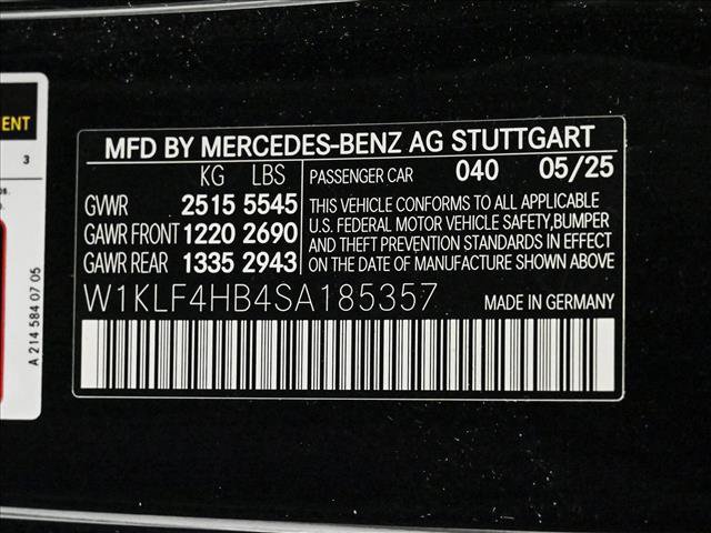 Used 2025 Mercedes-Benz E 350 4MATIC Sedan image 27