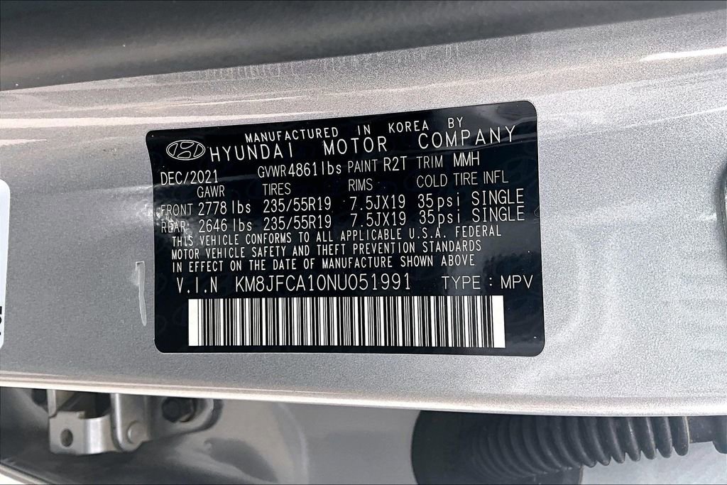 Used 2022 Hyundai Tucson SEL AWD/4WD image 18