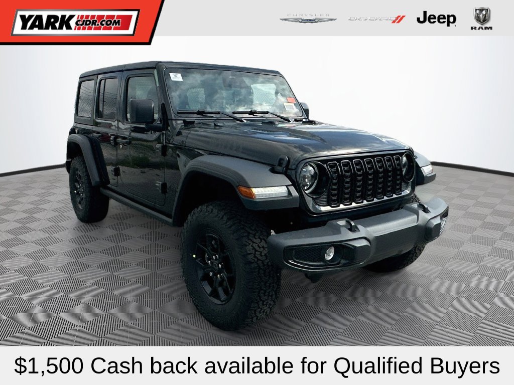 New 2027 Jeep Wrangler Unlimited Sport AWD/4WD 360° Tour