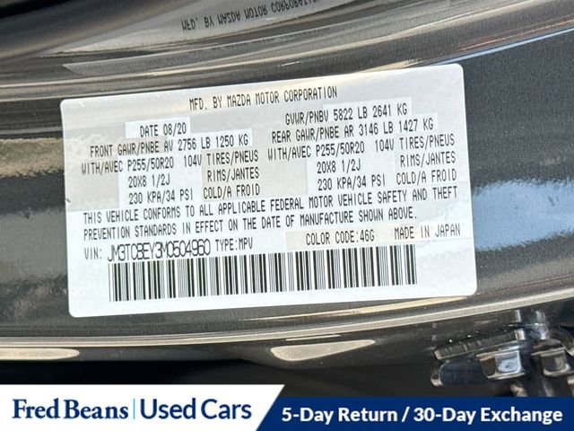 Used 2021 MAZDA CX-9 Signature AWD/4WD image 36