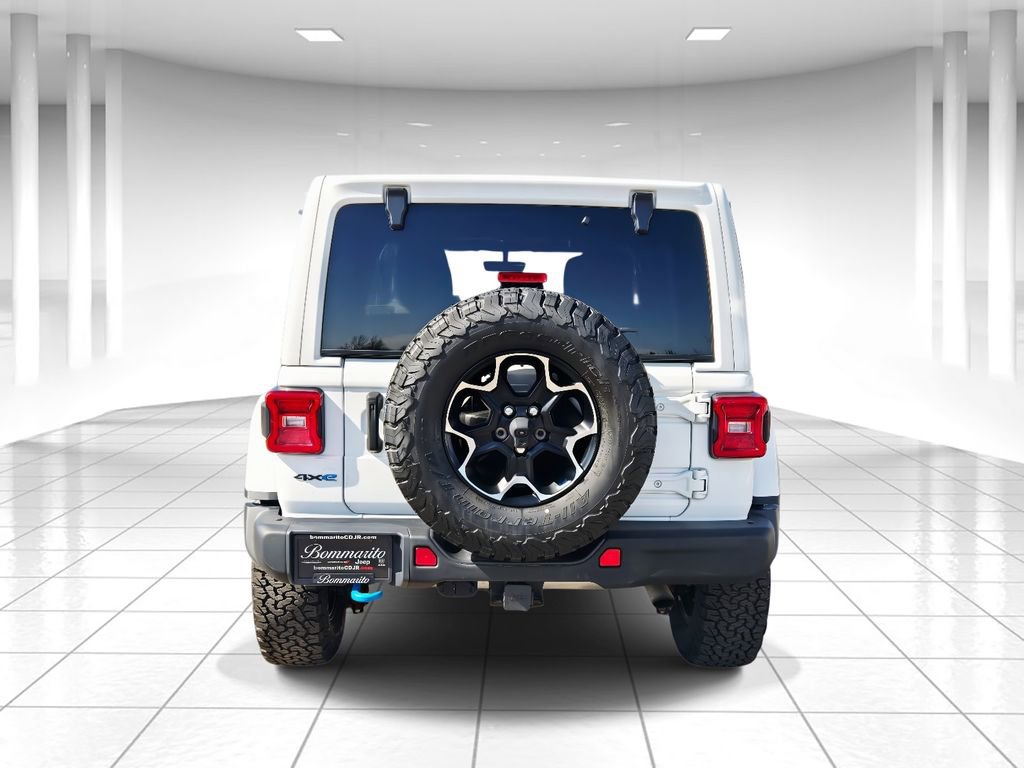 Used 2021 Jeep Wrangler Unlimited Rubicon 4xe w/ Steel Bumper Group image 4