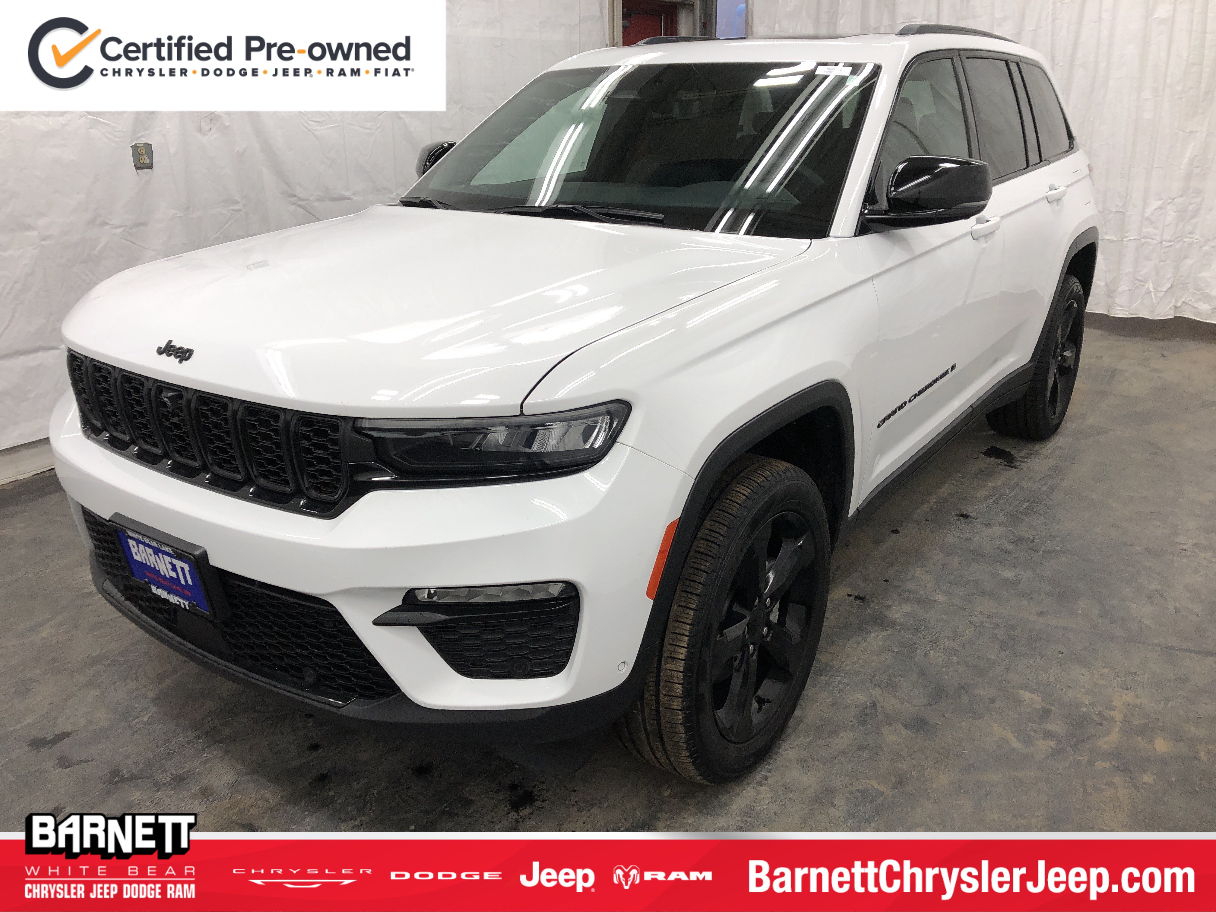 Certified 2024 Jeep Grand Cherokee Limited w/ Luxury Tech Group II