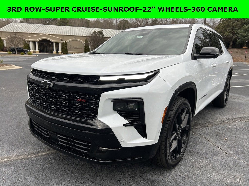 New 2026 Chevrolet Traverse RS w/ LPO, Floor Liner Package