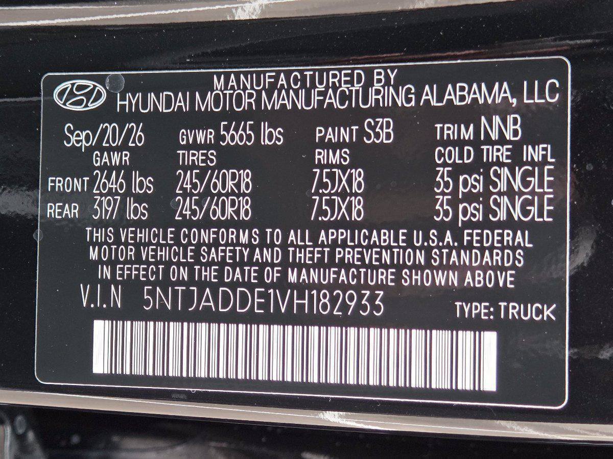 New 2027 Hyundai Santa Cruz SE AWD/4WD image 62