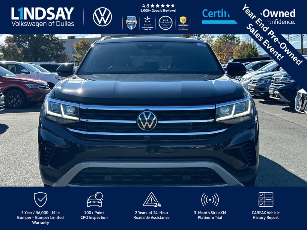Certified 2020 Volkswagen Atlas Cross Sport SEL Premium image 3