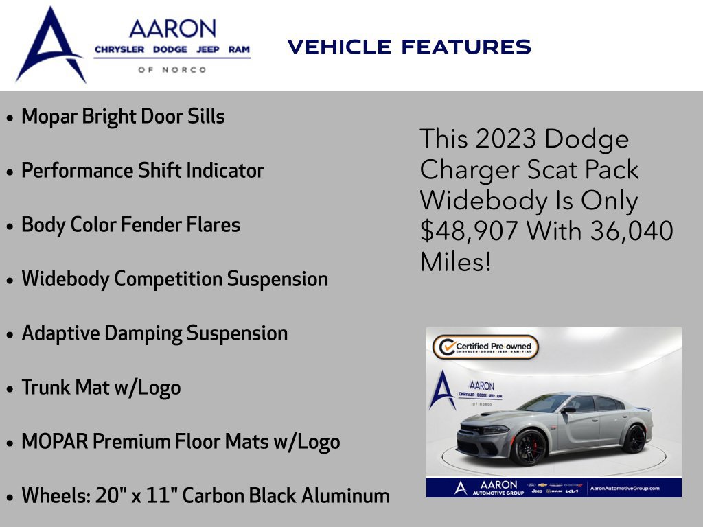 Certified 2023 Dodge Charger Scat Pack RWD image 14